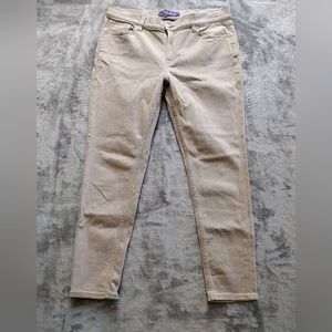 Vintage Ralph Lauren PURPLE LABEL Beige Jeans Size US 32 Made in Italy